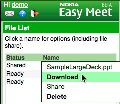 NokiaEasyMeet_download