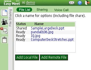 NokiaEasyMeet_upload