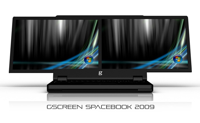 GSCREEN-G400-Spacebook-dual-screen-laptop-blackVista