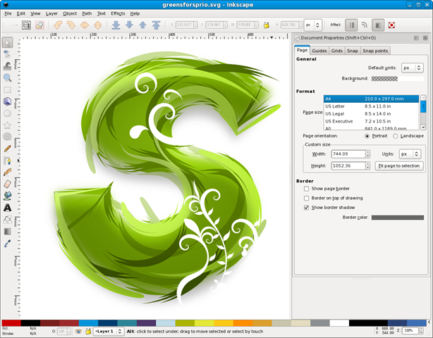 inkscape-0.47-spiro-typography