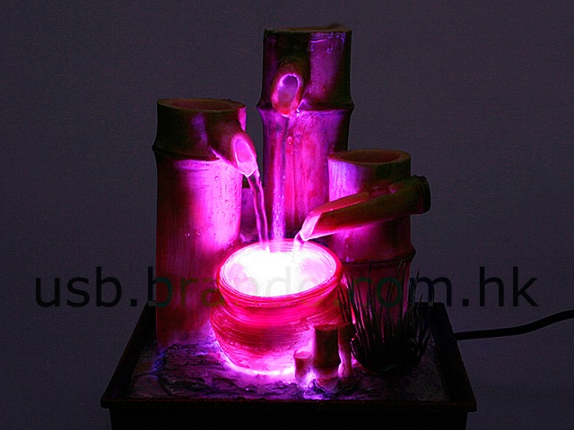 USB_illuminated_bamboo_fountain