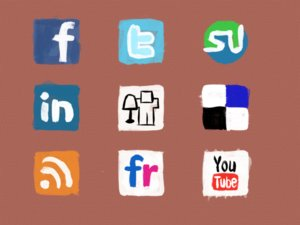 Painted_Social_Media_Icons_by_katefosson