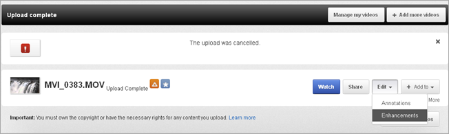 YouTube Video Editing
