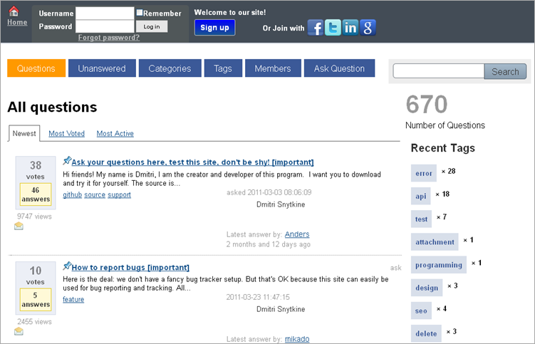 alternatives to StackOverFlow